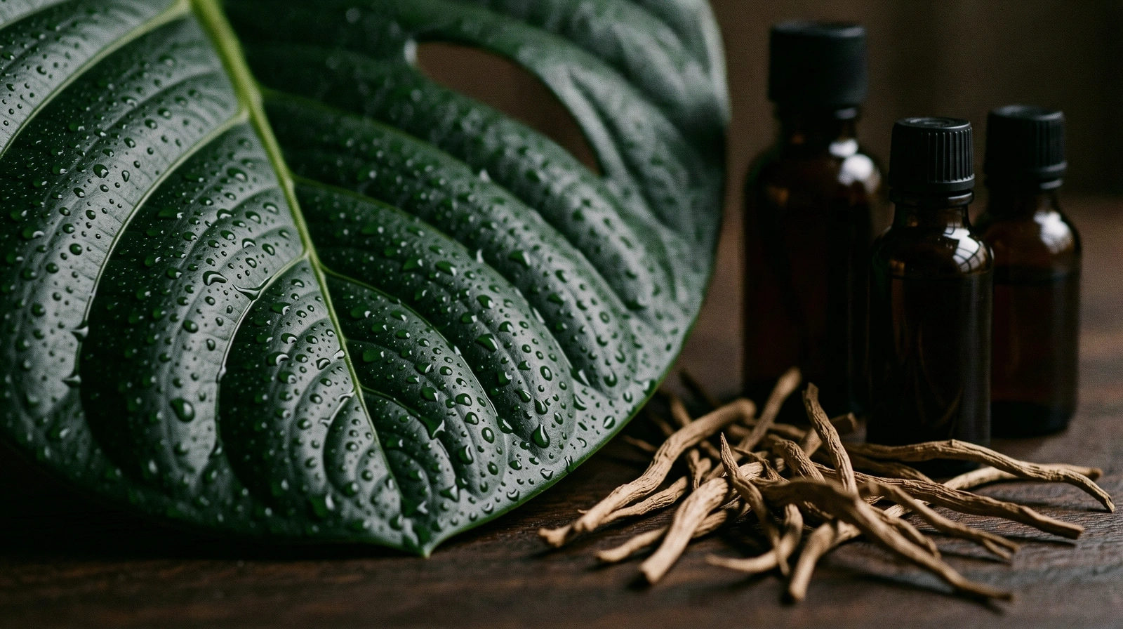 Botanical detail representing natural integrity